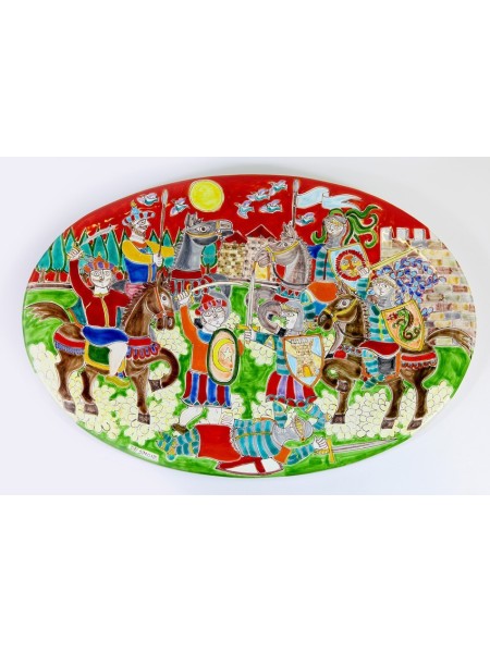 Oval Plate DS 60x38 cm OV60DS-01
