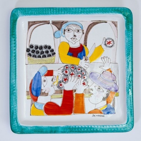 Squared Plate Folk PQ37FK