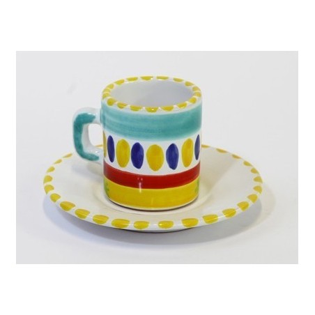 Coffee Cup with Saucer Lipari