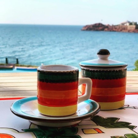 Coffee Cups with Saucers