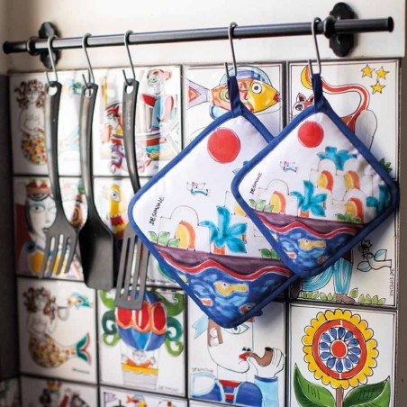 Oven Mitts and Kitchen Pot Holders